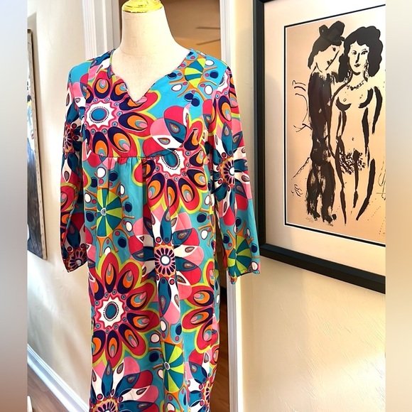 NWT,BUCKHEAD BETTIES Adorable Shift Dress, Lightweight, 60’s Mod look,Size M - Picture 3 of 10